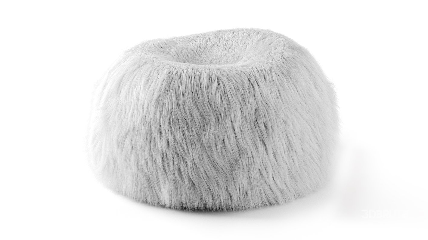 Himalayan Faux-fur Beanbag Image 5