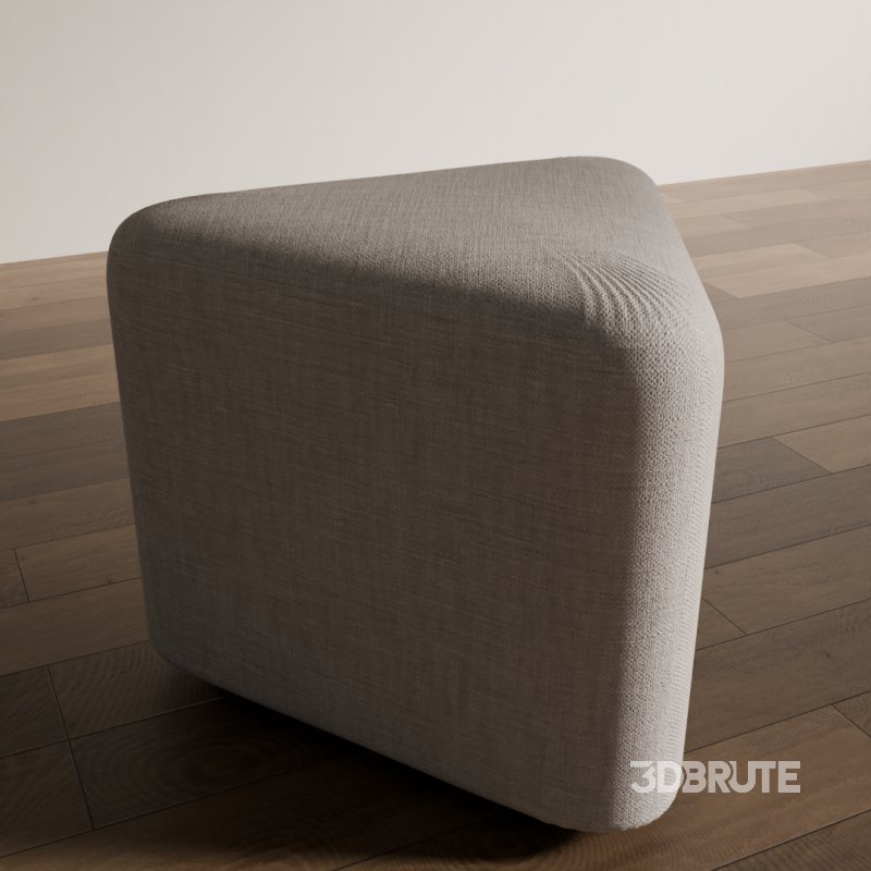Contemporary Pouffe Ottoman Image 5