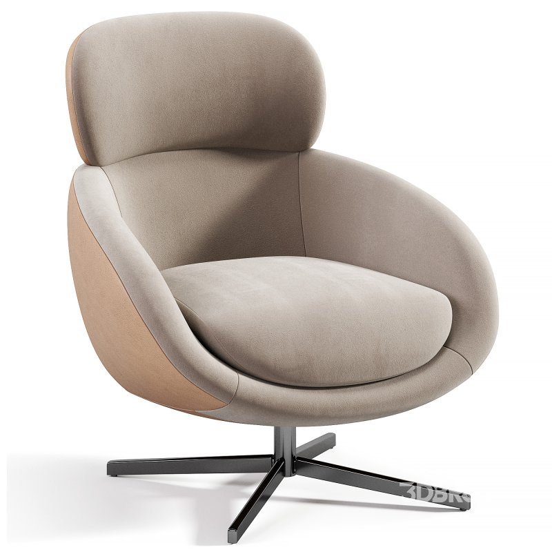 Russell Armchair By Minotti Image 4