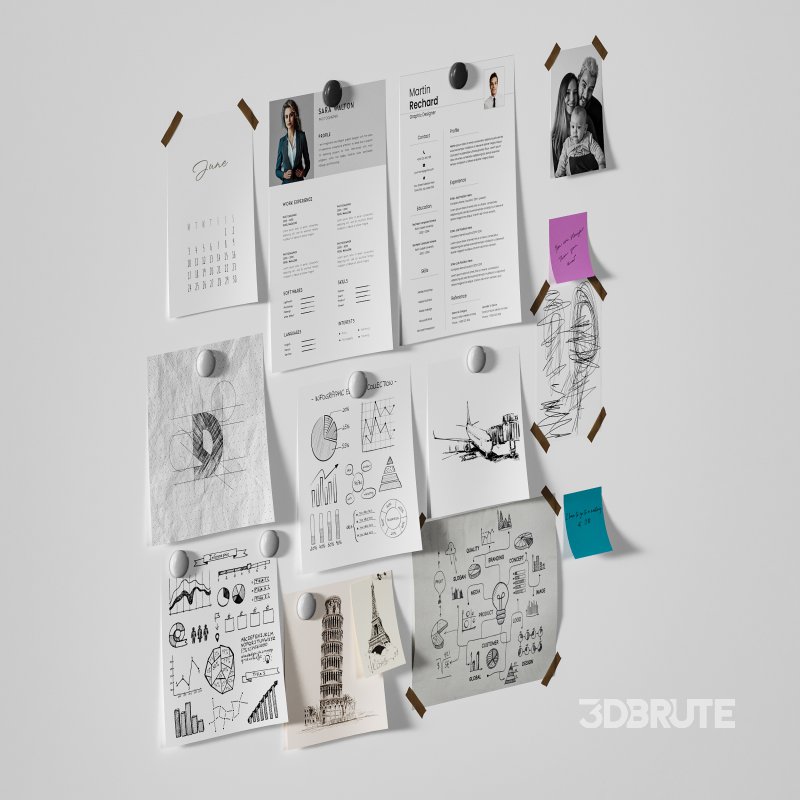 Moodboard Stickers Set Image 9