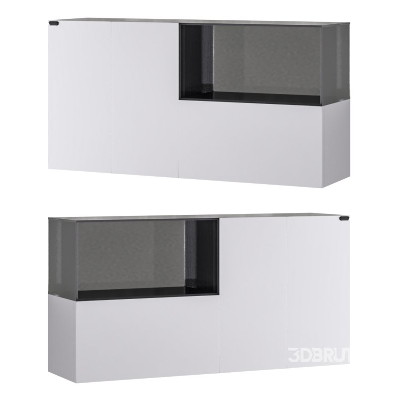 36e8 Glass Sideboard 01 Image 3