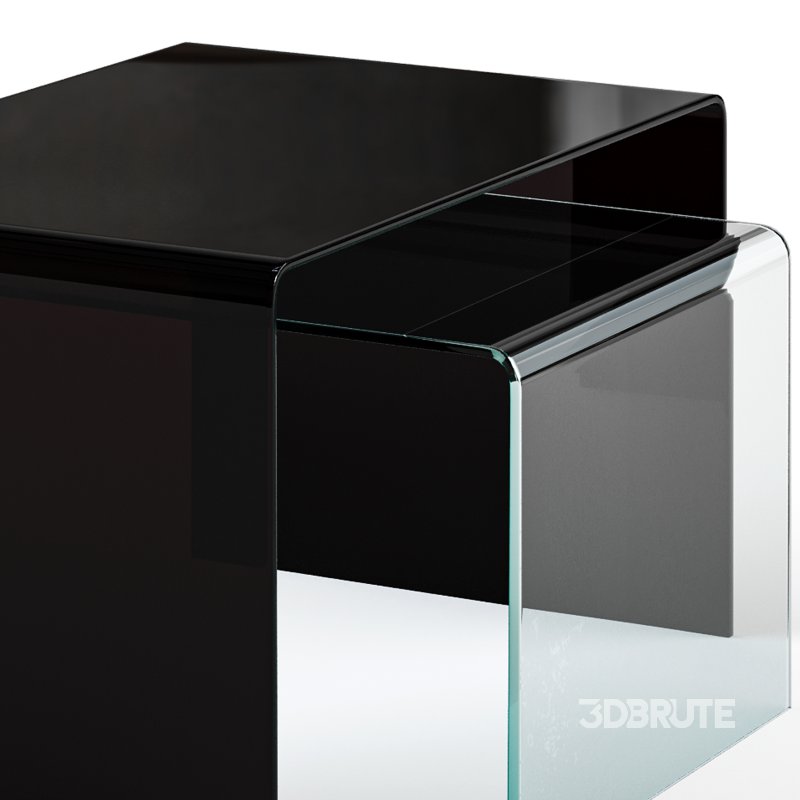 Table Basse 110 X 50 Cm Verre BURANO Image 10