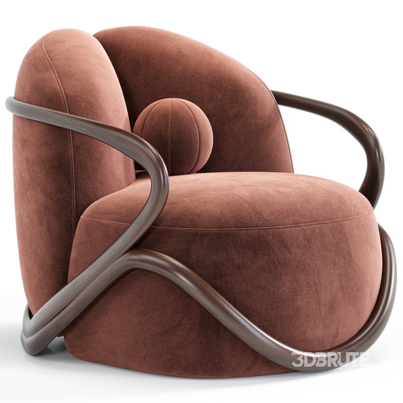 Hug Armchair By Giorgetti Image 6