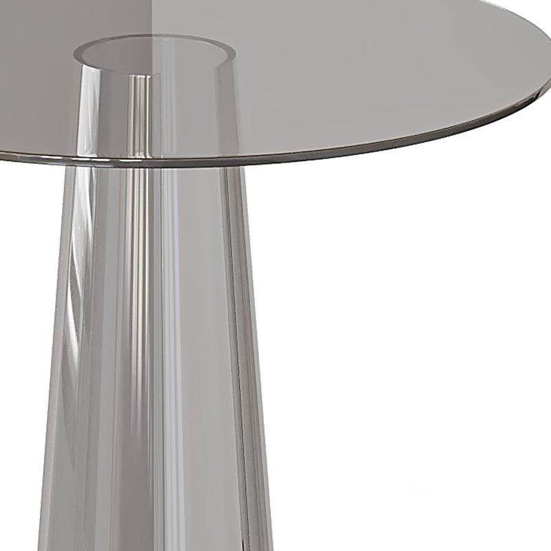 Chic Round Table – Acrylic Image 13