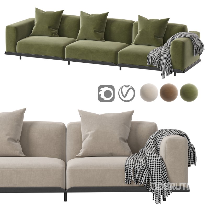 Arflex Claudine L Sofa Image 1