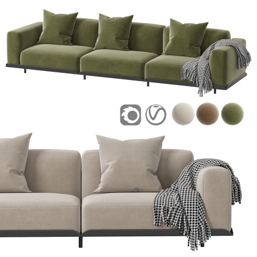 Arflex Claudine L Sofa