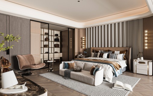 Modern bedroom