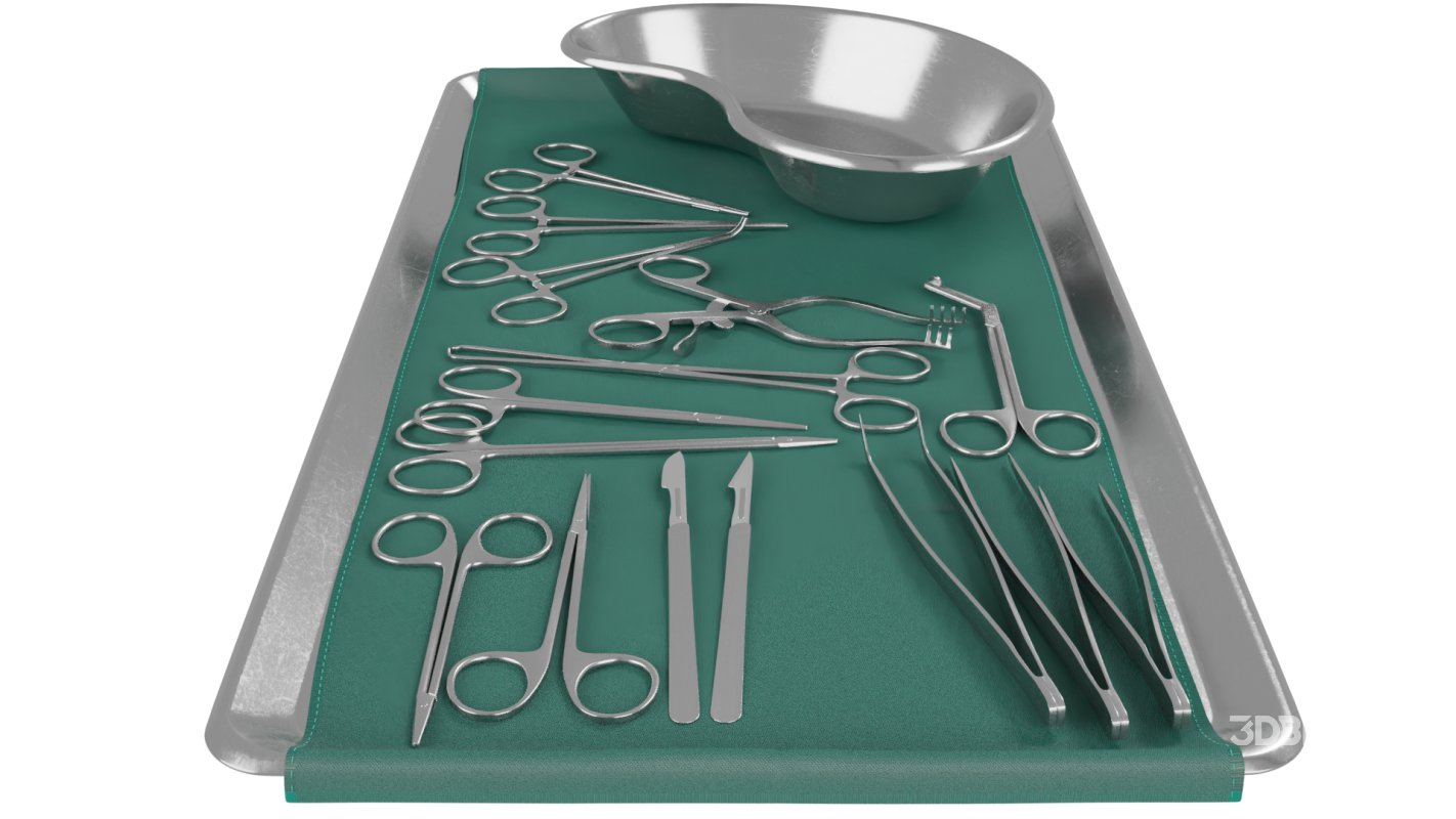 Tray with surgical equipment Image 8