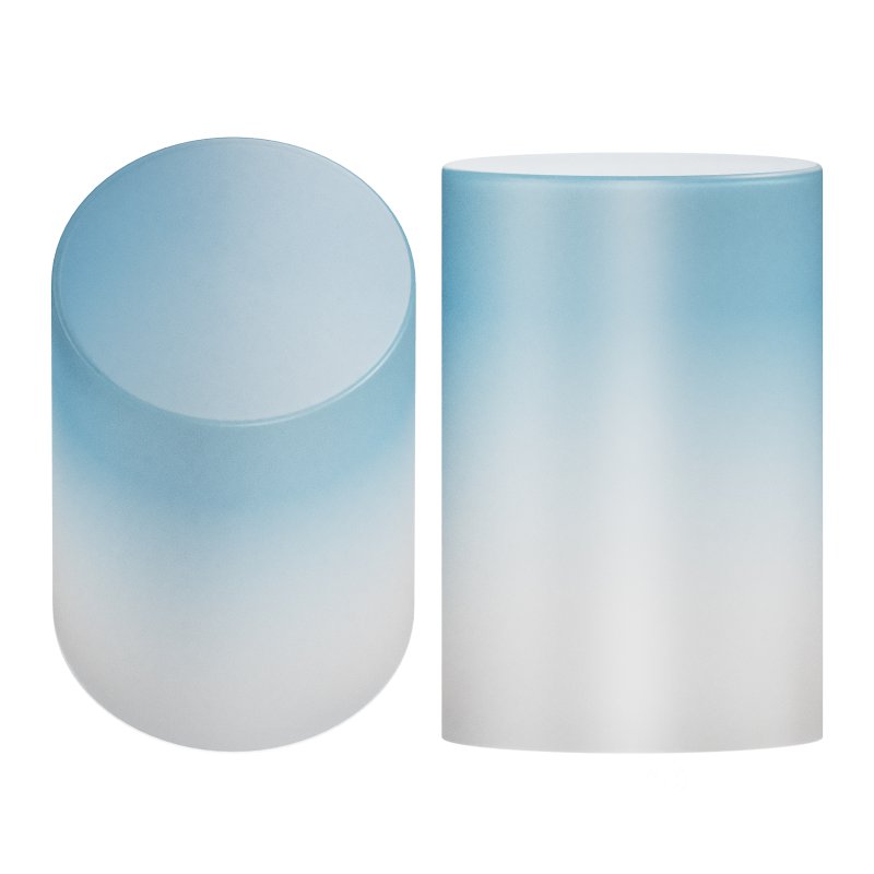 Frosted Gradient Side Table – Acrylic Image 13