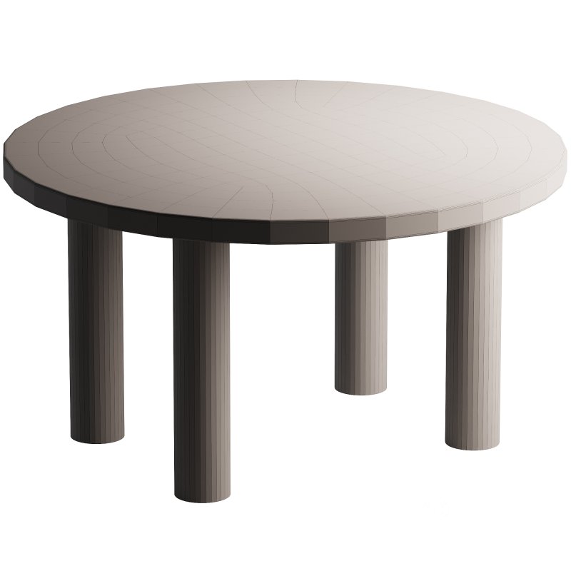 Round Dining Table Image 3