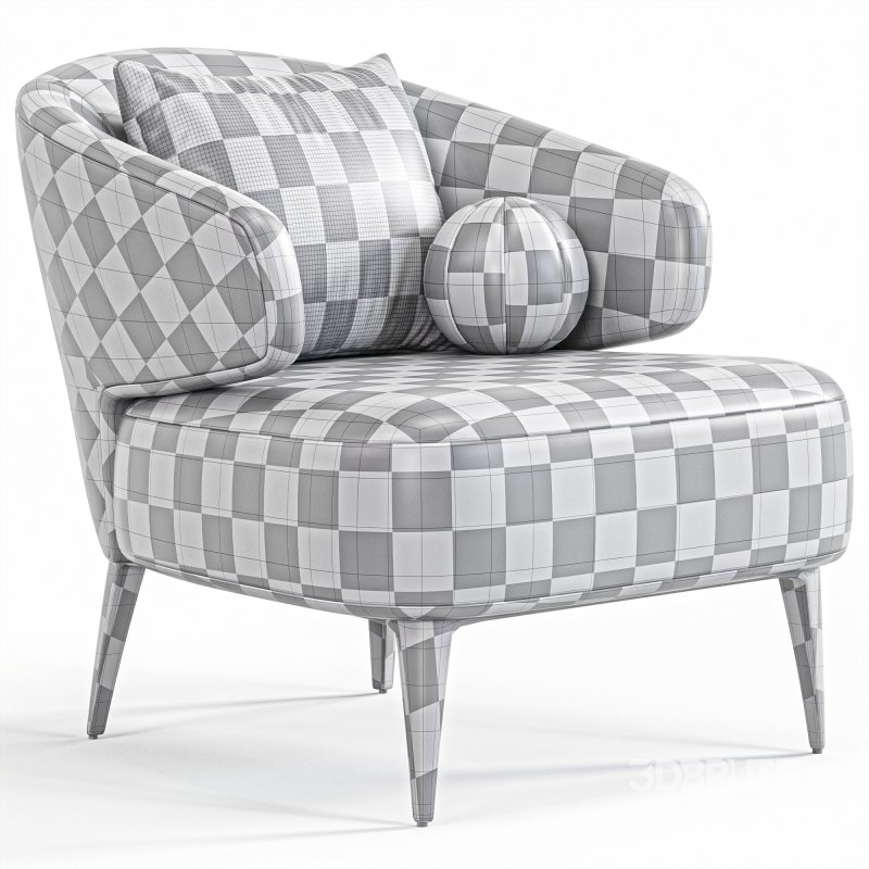 Aston Armchair By Minotti Image 6