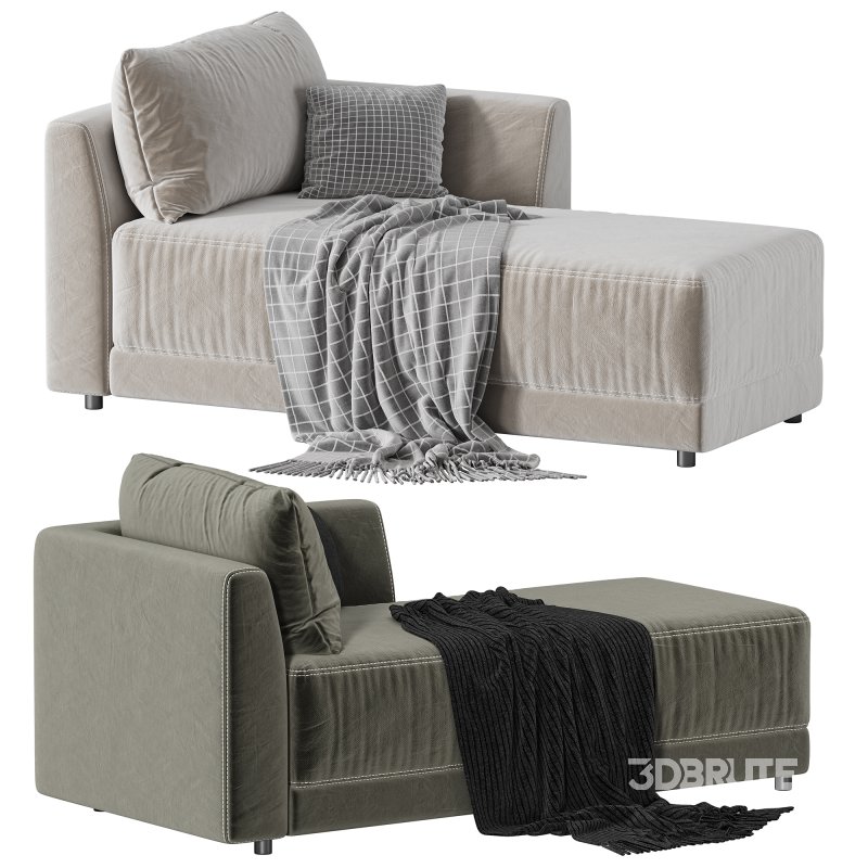 Gather Deep Right Arm Chaise Image 3