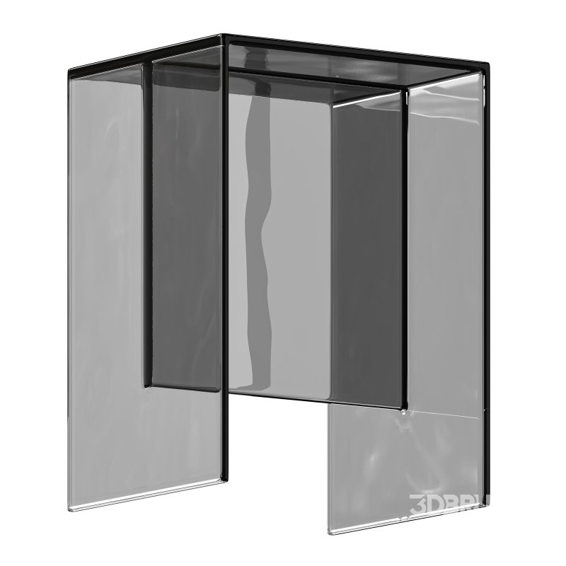 Minimalist Side Table – Acrylic Image 12