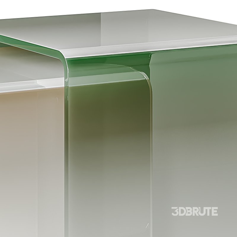 Simple Acrylic Side Table Image 9