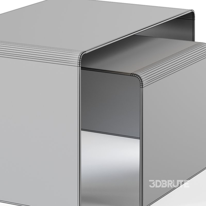 Table Basse 110 X 50 Cm Verre BURANO Image 15