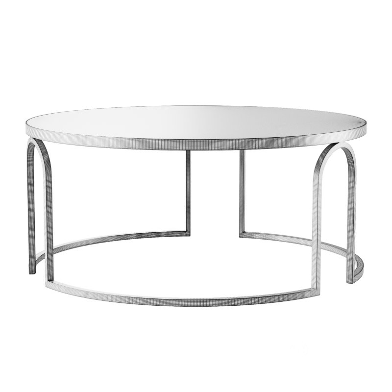 Hardin Oak Coffee Table – Full Black Image 14