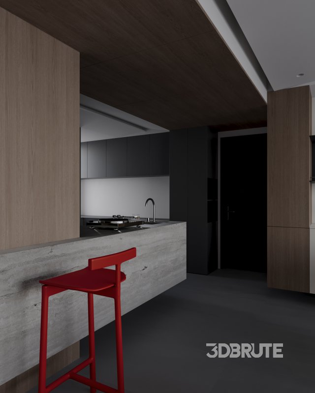 Modern living and dining room Image 2
