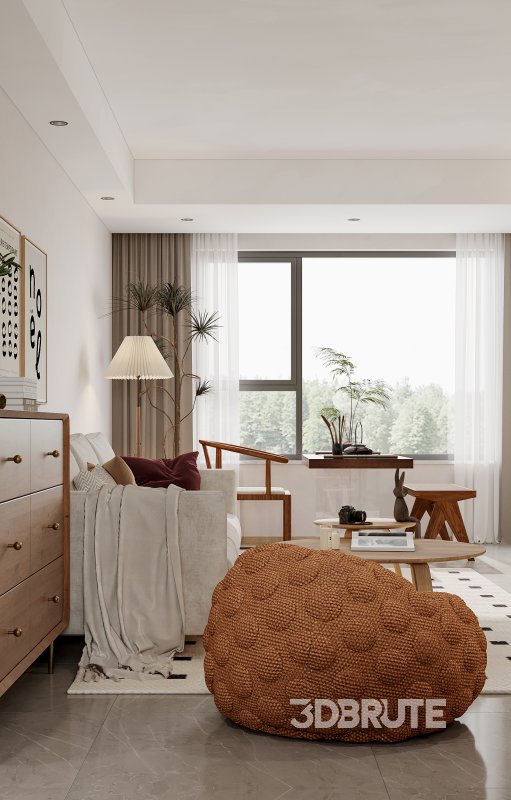 Modern living and dining room Image 6