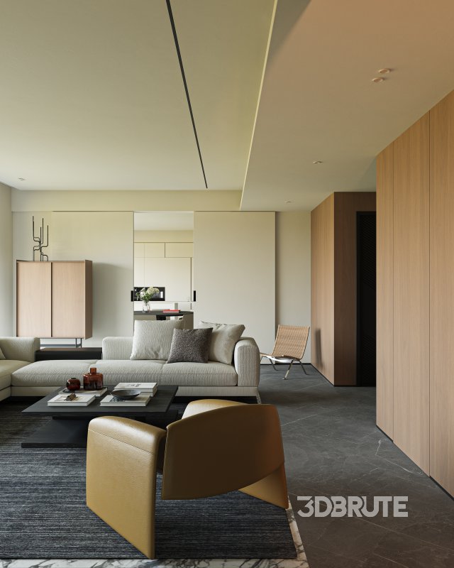 Modern living and dining room Image 9