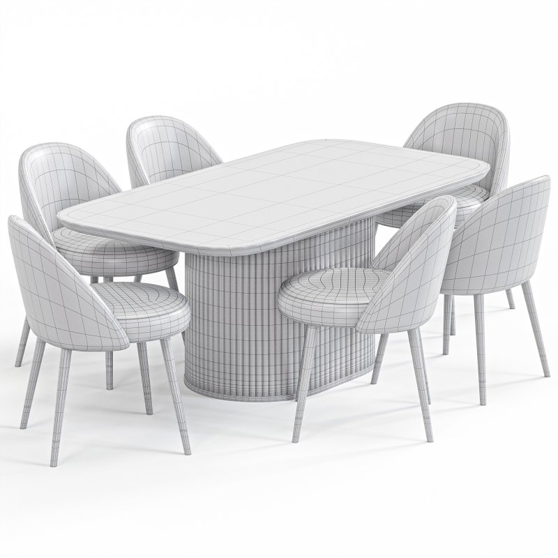 Ascella Table Arm Chair By Amgrades Image 7