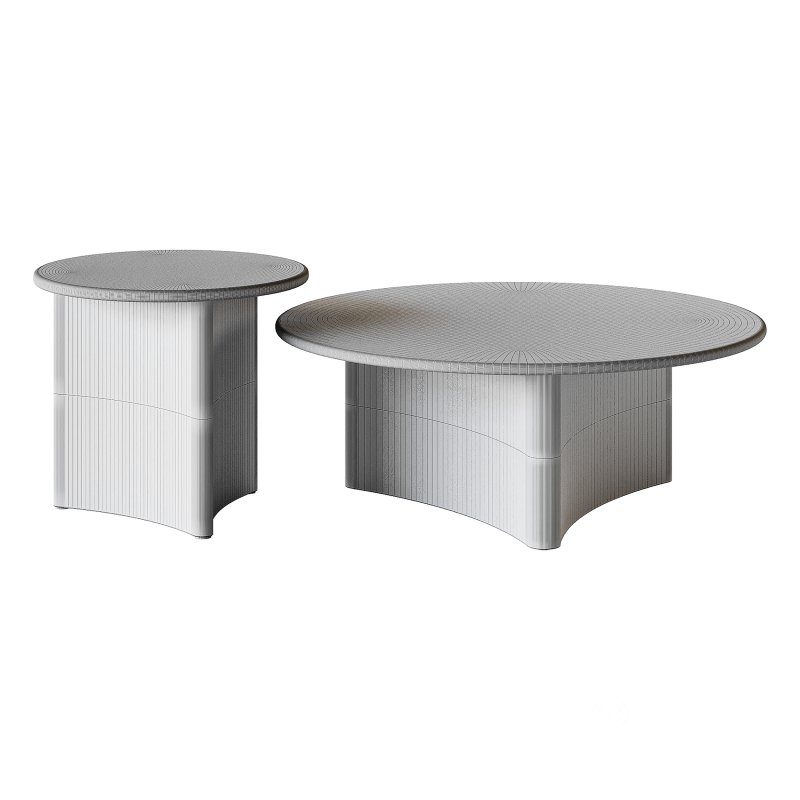 Zafar Nested Marble Coffee Table Image 14