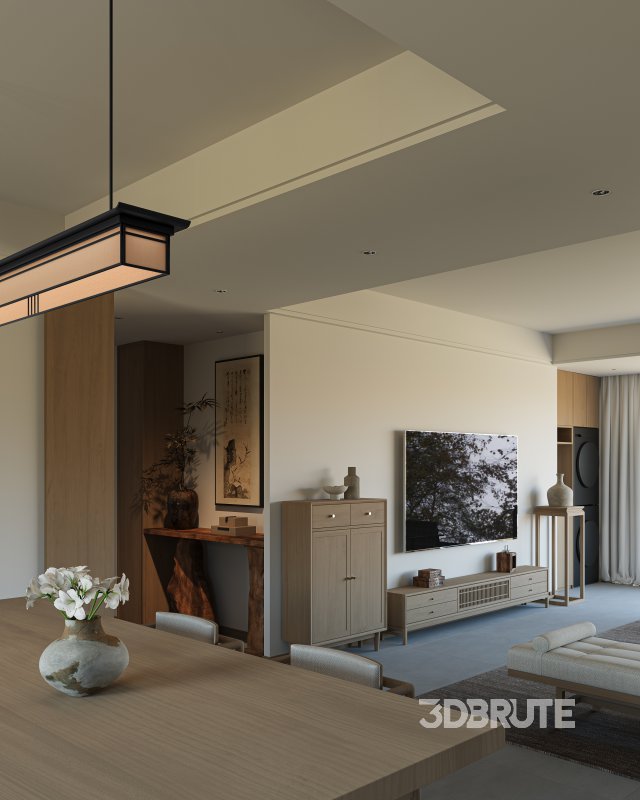 Chinese Living Room Dining Room Image 9