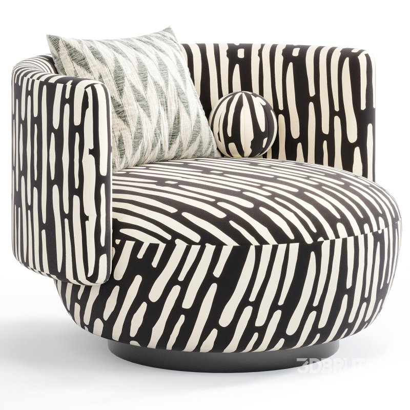 Cosmopolitan Armchair By Bo Art Image 4