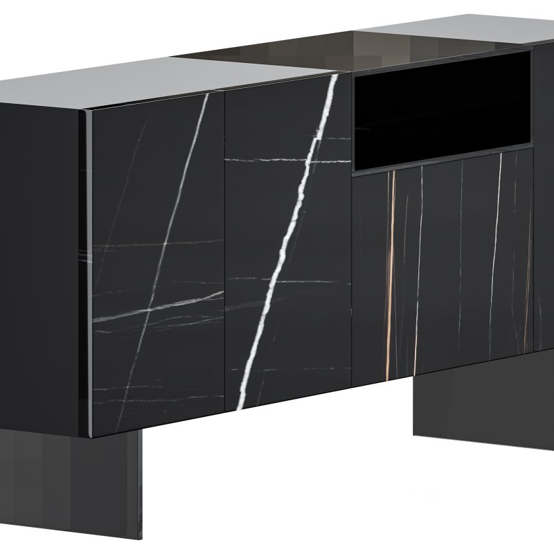 36e8 Glass Sideboard 03 Image 12