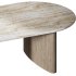 Linden Travertine Top Coffe Table - Thumbnail 10