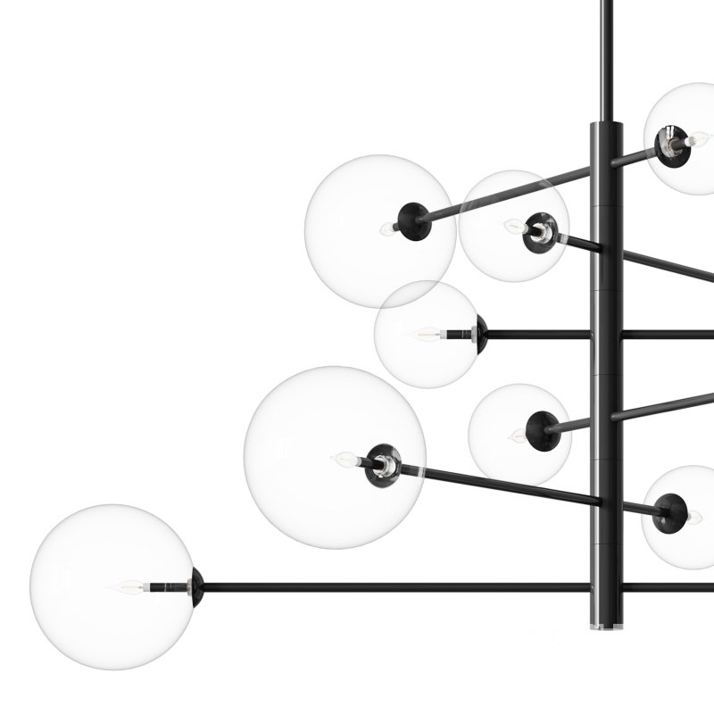 Chandelier Argento L Image 11