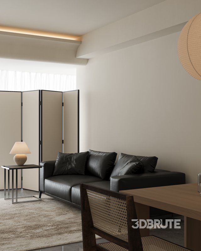 Modern living and dining room Image 4