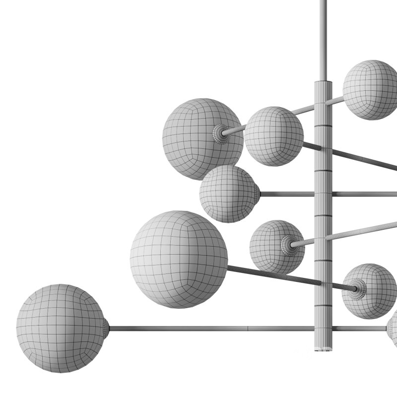 Chandelier Argento L Image 15