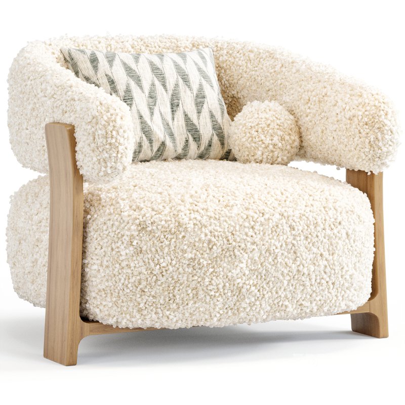 Kave Home Granite Armchair Image 3