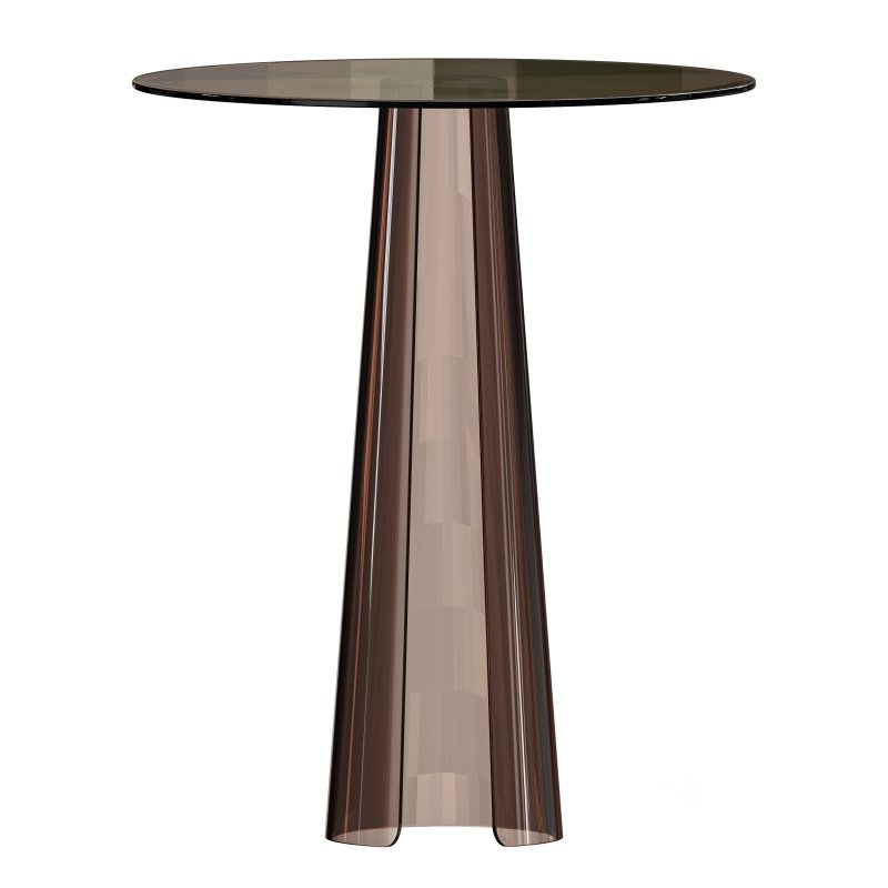 Chic Round Table – Acrylic Image 11