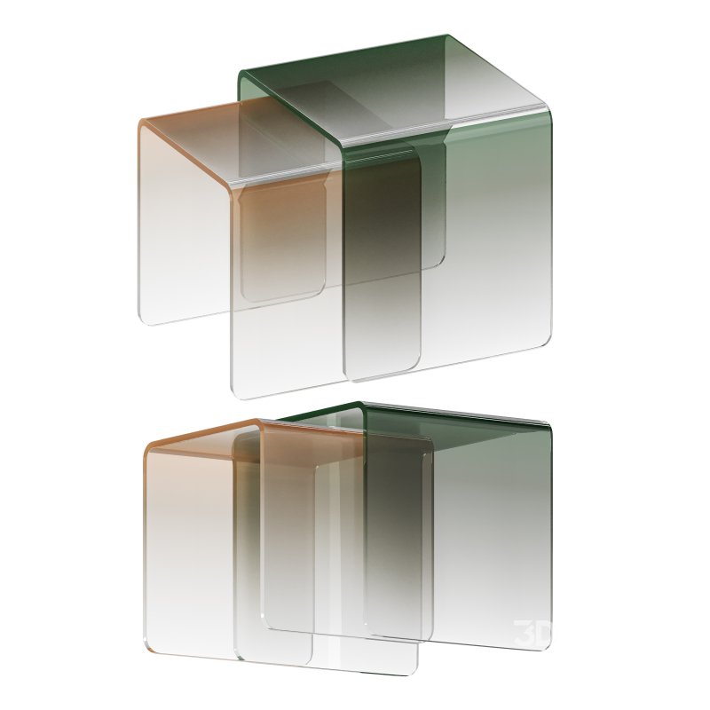 Simple Acrylic Side Table Image 8
