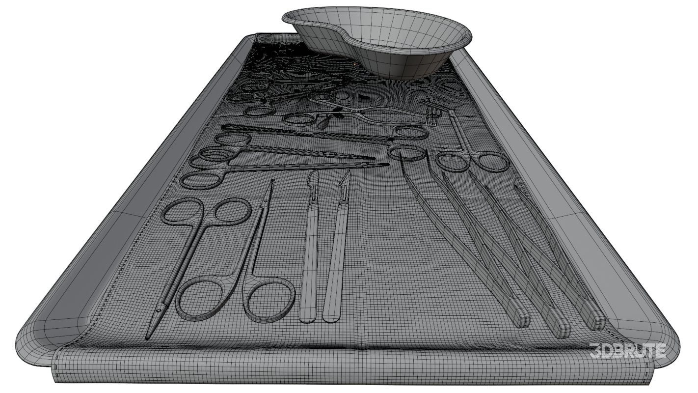 Tray with surgical equipment Image 13