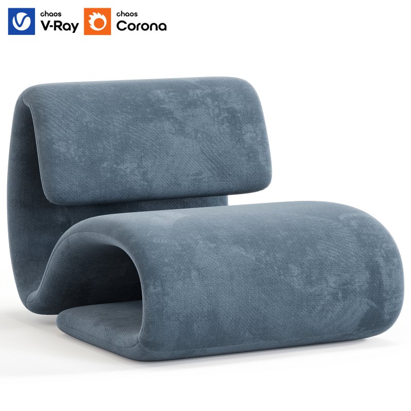 Dubna armchair by Dan Form Image 2