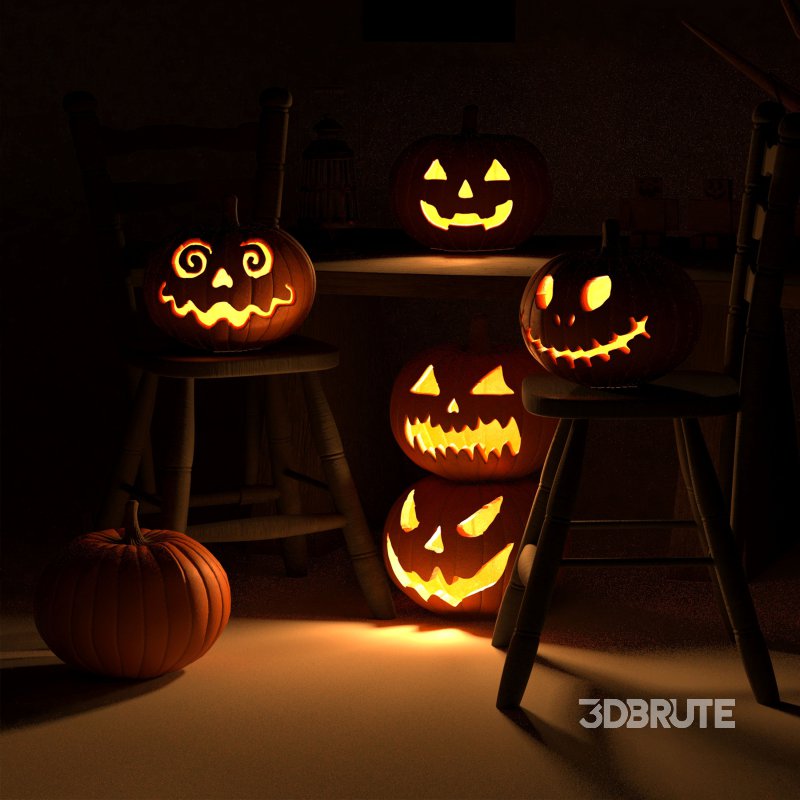 Halloween Decorative Set Image 8