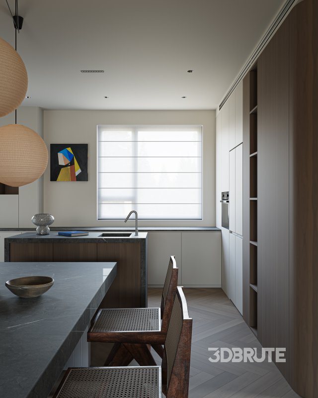 Modern living and dining room Image 6