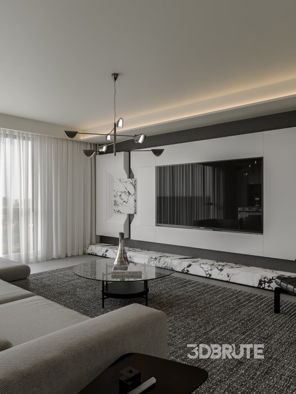 Modern living and dining room Image 6