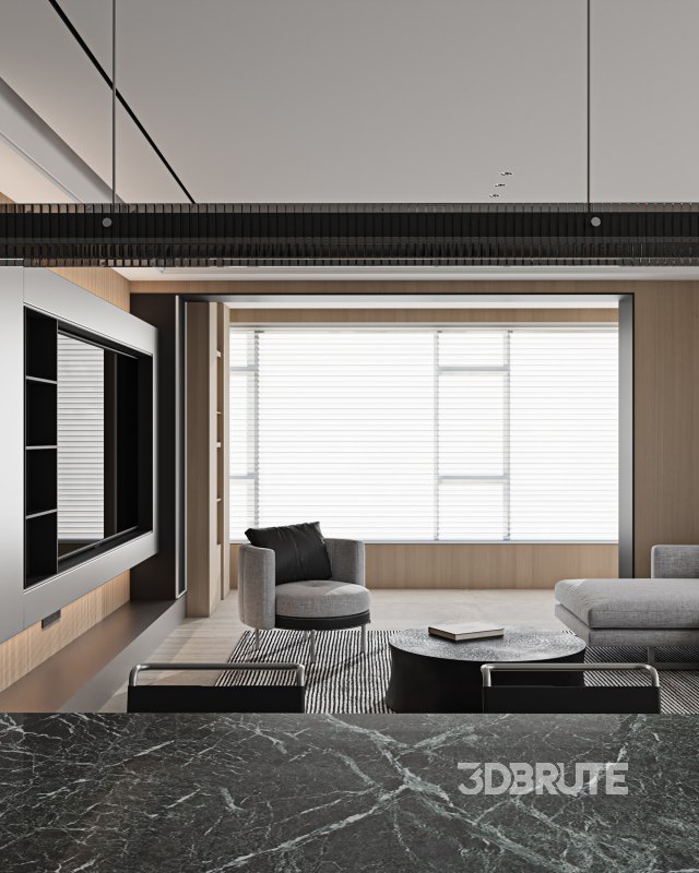 Modern living and dining room Image 9