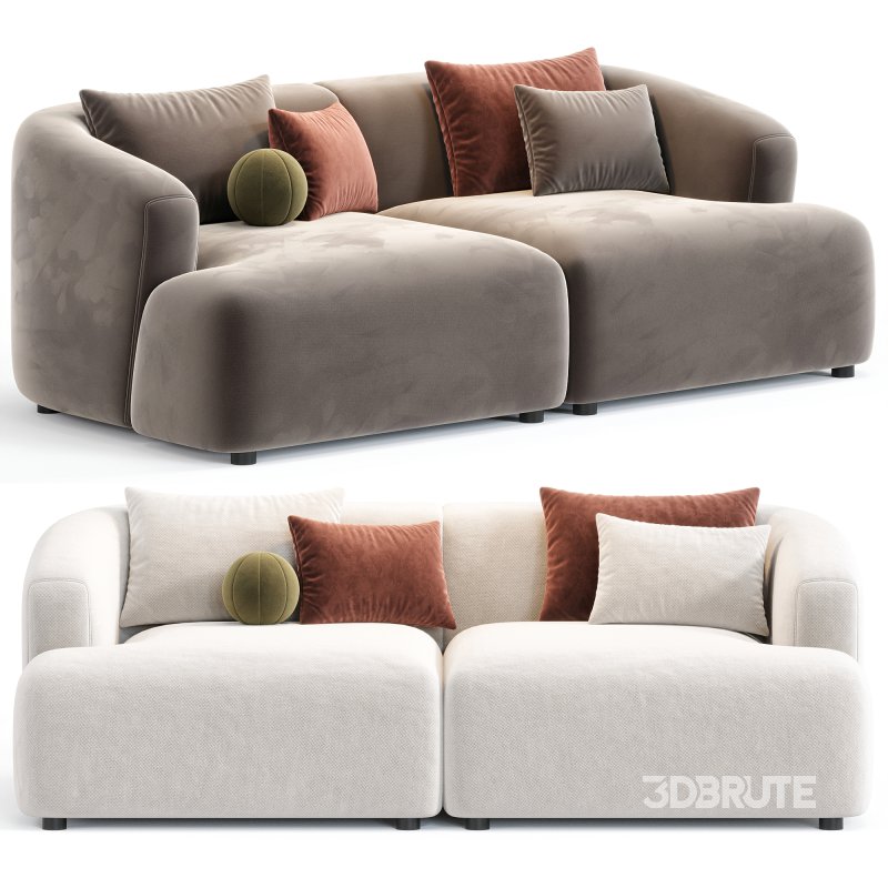 Sofia 2 Plazas Sofa By Westwing Image 3