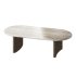 Linden Travertine Top Coffe Table - Thumbnail 7