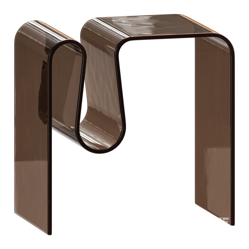 Curvy Side Table – Acrylic Image 7
