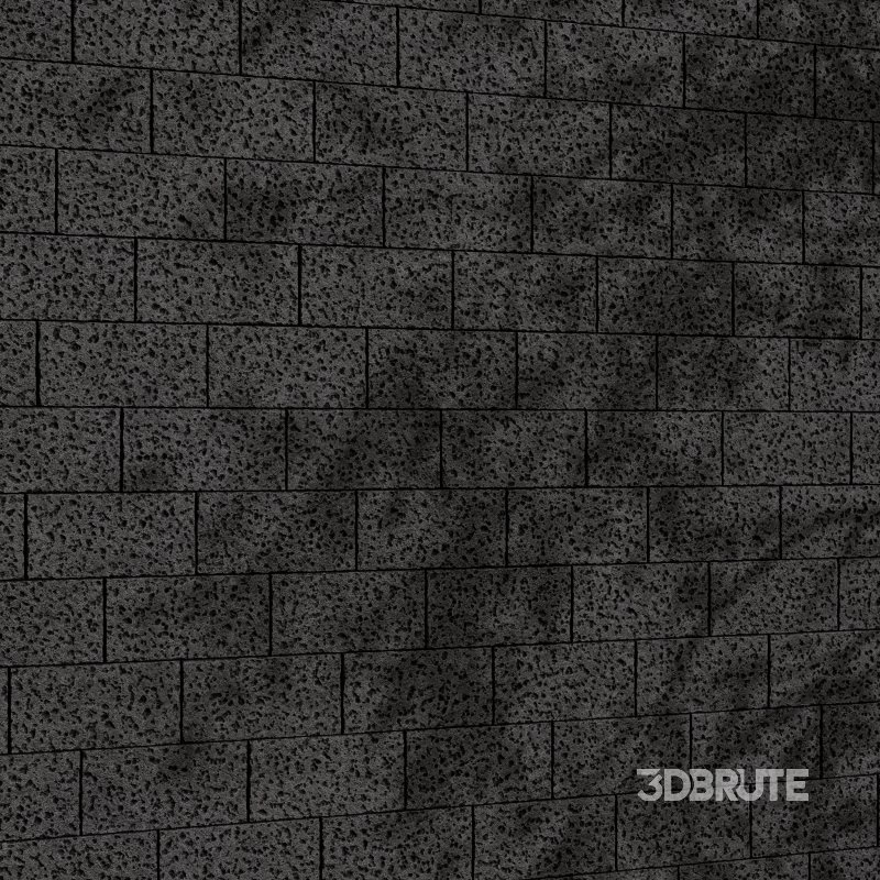 stone honed hammered wall (Seamless) Image 2