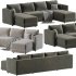 Gather Deep Bench Sectional Sofa - Thumbnail 5