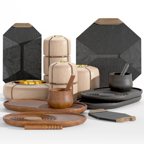 wood dishes