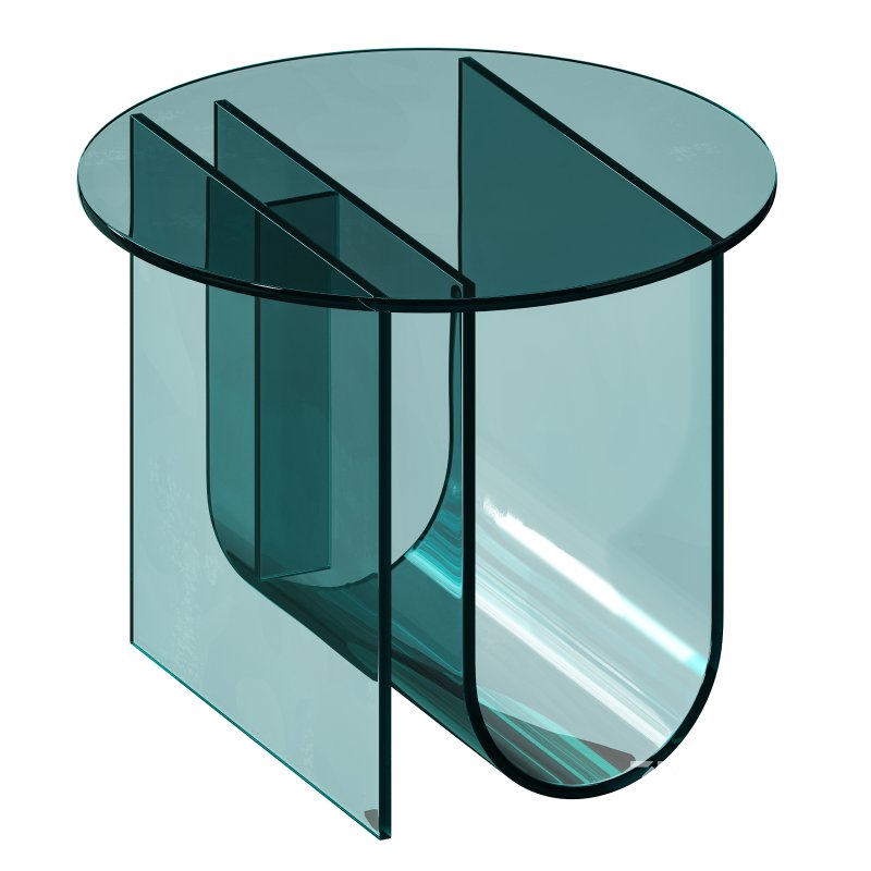 Living Room Acrylic Side Table Image 9