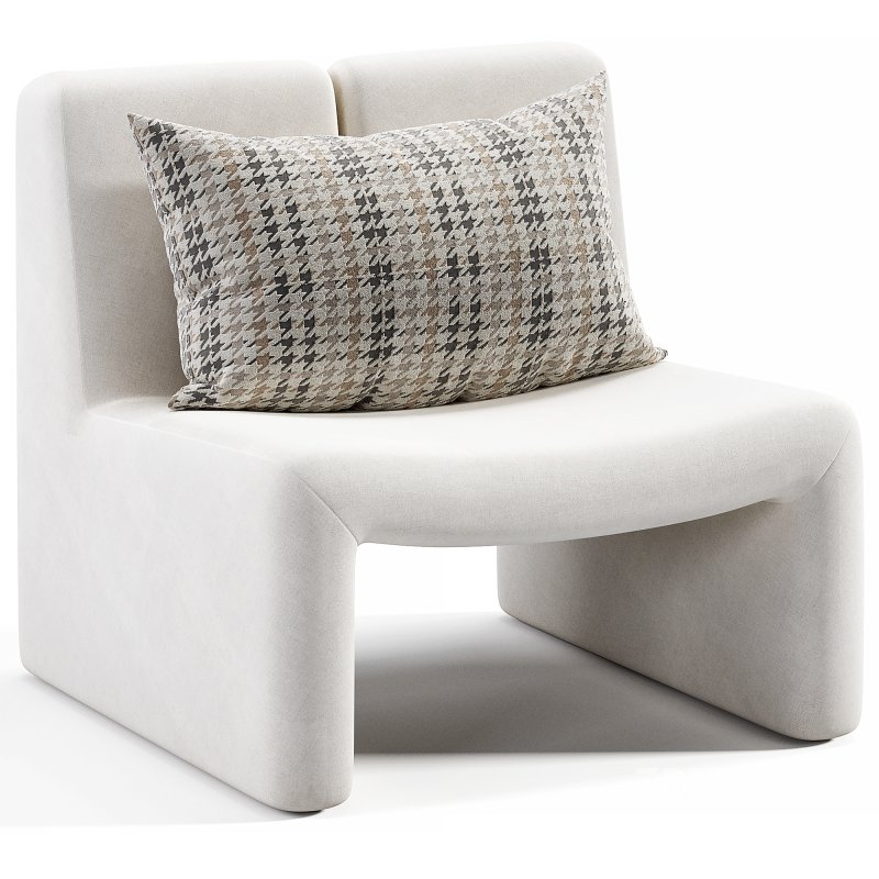Dario Green Boucle Accent Chair By CB2 Image 1