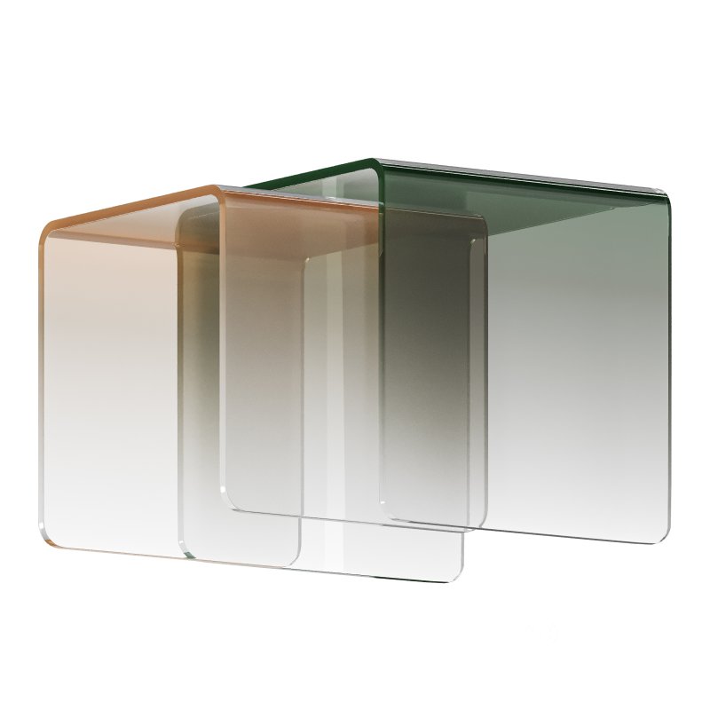 Simple Acrylic Side Table Image 5